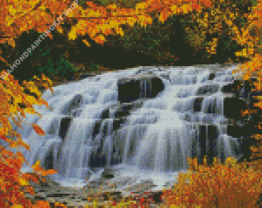 Bond Michigan Waterfall Diamond Painting