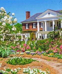 Boone Hall Plantation Building Diamond Painting