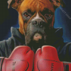 Boxer Dog Diamond Painting