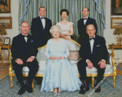 British Royal Family Diamond Painting