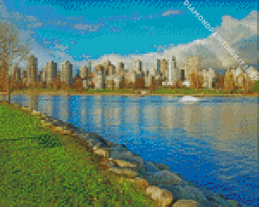 Burnaby Buildings Diamond Painting