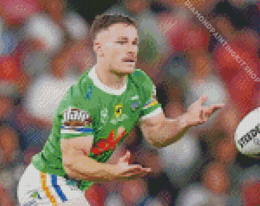 Canberra Raiders NRL Player Diamond Painting