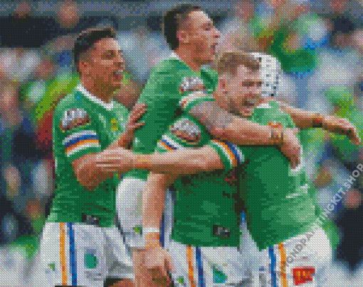 Canberra Raiders NRL Team Diamond Painting