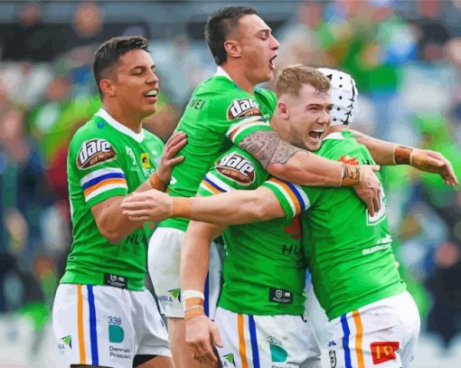 Canberra Raiders NRL Team Diamond Painting