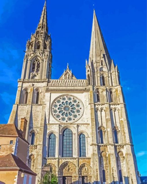 Chartres Cathedral Diamond Painting