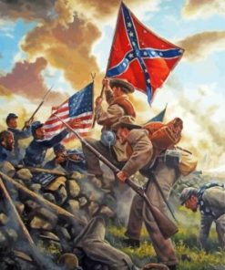 Civil War Battles Diamond Painting