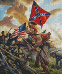 Civil War Battles Diamond Painting