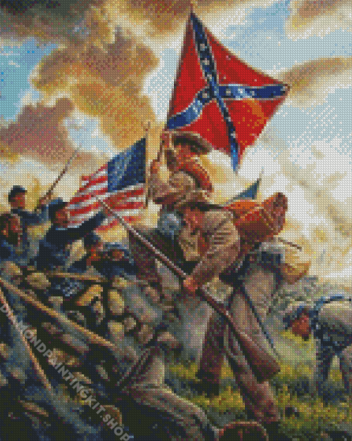 Civil War Battles Diamond Painting