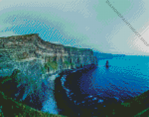 Cliffs Of Moher Liscannor Ireland Diamond Painting