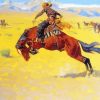 Cold Morning On The Range By Frederic Remington Diamond Painting