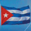 Cuban Flag Diamond Painting