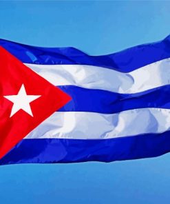 Cuban Flag Diamond Painting