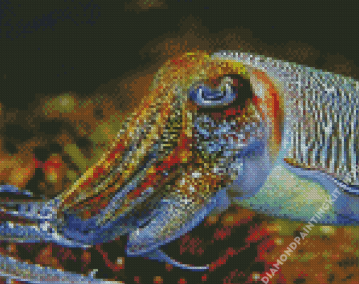 Cuttlefish Diamond Painting