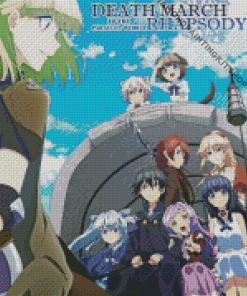 Death March To The Parallel World Rhapsody Poster Diamond Painting