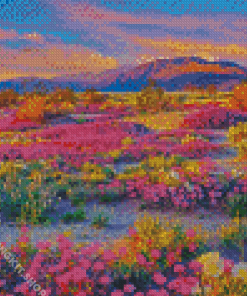 Desert Flowers Diamond Painting