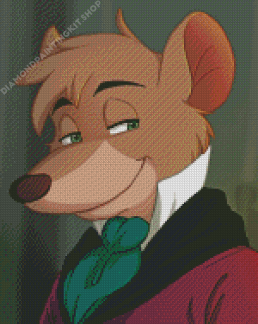 Disney Basil Great Mouse Detective Diamond Painting