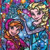 Disney Frozen Stained Glass Diamond Painting