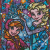 Disney Frozen Stained Glass Diamond Painting