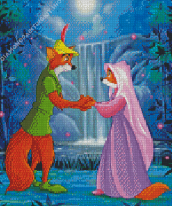 Disney Lady Marian And Robin Hood Diamond Painting