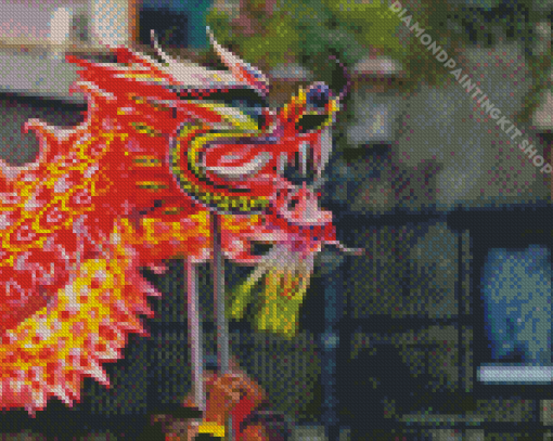 Dragon Dance Diamond Painting