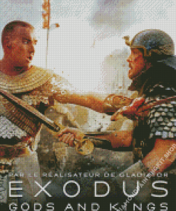 Exodus Gods And Kings Movie Poster Diamond Painting