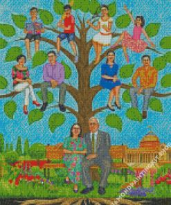 Family Tree Diamond Painting