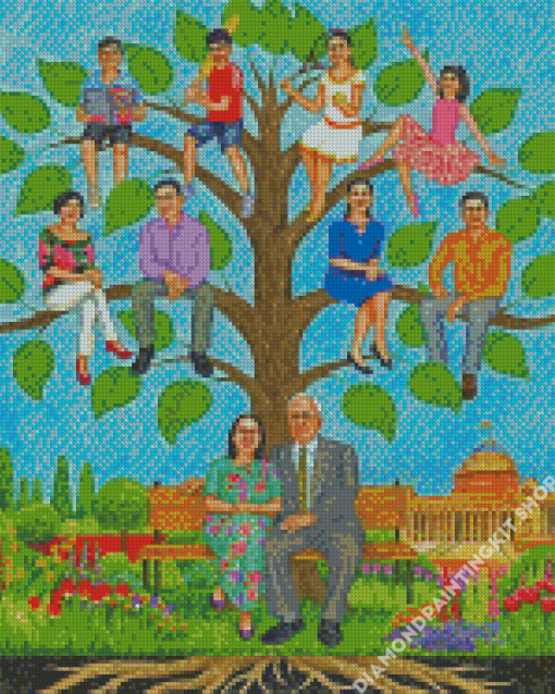 Family Tree Diamond Painting