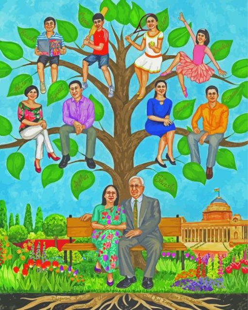 Family Tree Diamond Painting