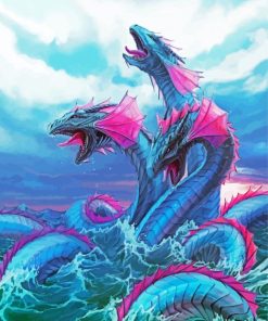 Fantasy Sea Monsters Diamond Painting