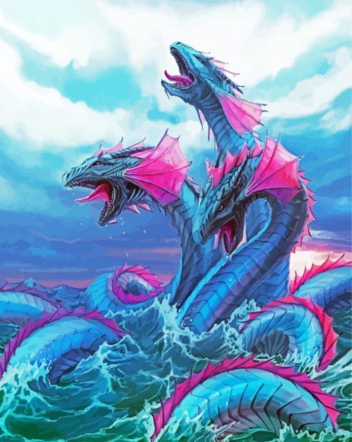 Fantasy Sea Monsters Diamond Painting