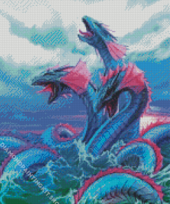 Fantasy Sea Monsters Diamond Painting