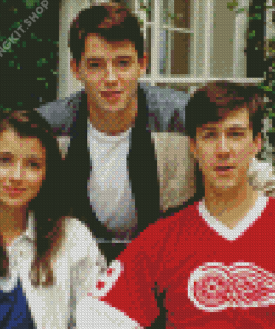 Ferris Buellers Day Off Characters Diamond Painting