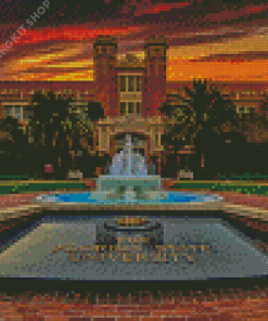 Florida State University At Sunset Diamond Painting