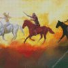 Four Horsemen Of The Apocalypse Diamond Painting