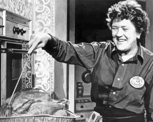 French Chef Julia Child Diamond Painting