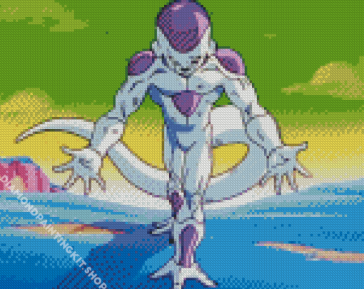 Frieza Dragon Ball Z Diamond Painting