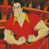 Gaston Beauty And The Beast Diamond Painting