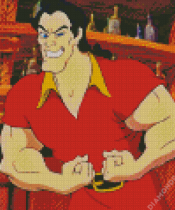 Gaston Beauty And The Beast Diamond Painting