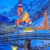 German Bavaria In Winter Diamond Painting