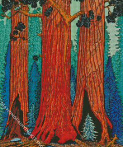 Giant Sequoias Diamond Painting