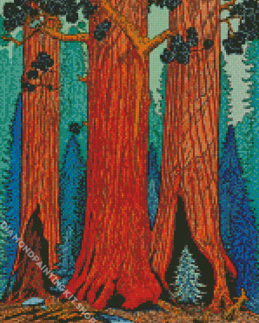 Giant Sequoias Diamond Painting