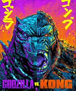 Godzilla Vs Kong Diamond Painting