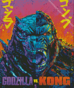 Godzilla Vs Kong Diamond Painting