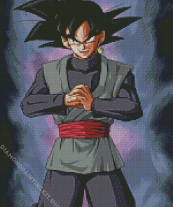 Goku Black Character Diamond Painting