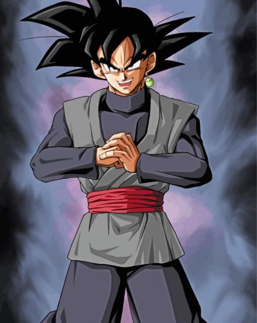 Goku Black Character Diamond Painting