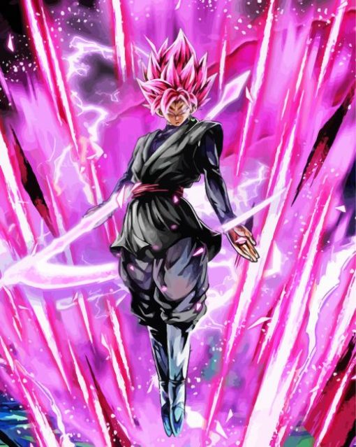 Goku Black Dragon Ball Diamond Painting