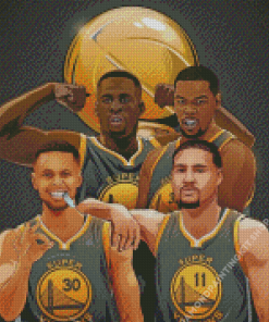 Golden State Warriors Players Diamond Painting