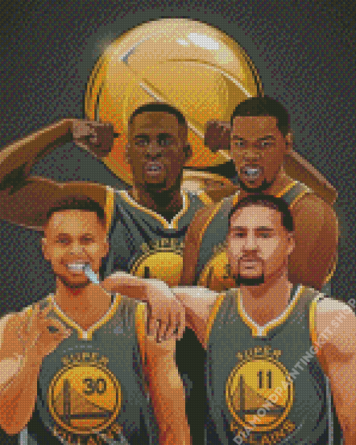 Golden State Warriors Players Diamond Painting