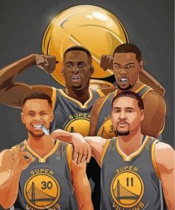 Golden State Warriors Players Diamond Painting