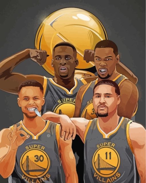 Golden State Warriors Players Diamond Painting